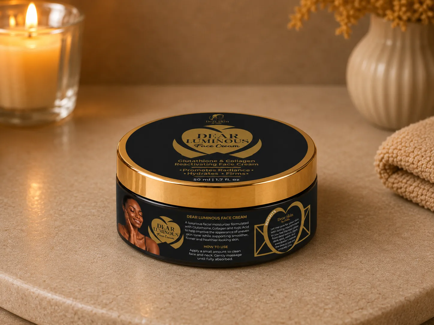 DS LUMINOUS FACE CREAM_result Dear Luminous Face Cream - Image 1